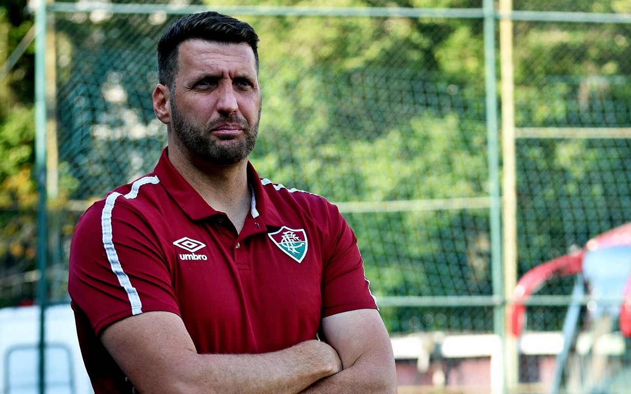 Eduardo Oliveira em jogo do sub-20 do Fluminense (Foto: Mailson Santana/FFC)