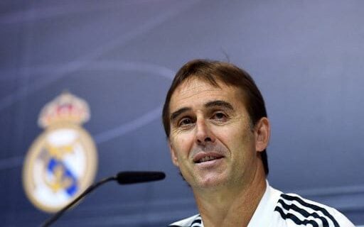Lopetegui chegou ao Real Madrid em meio a uma polêmica com a Espanha (Foto: Gabriel Bouys / AFP)