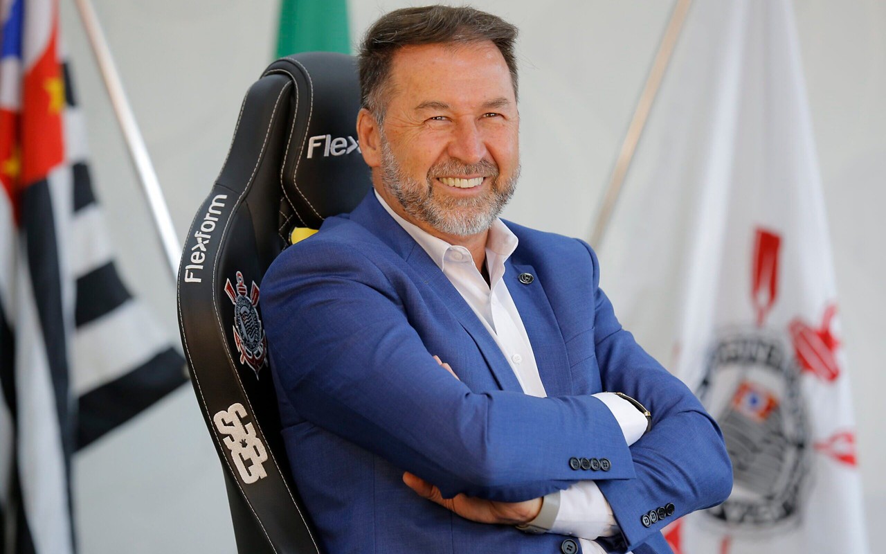 Augusto Melo tem mandato de presidente até 2026 (Foto: Jose Manoel Idalgo/Corinthians)