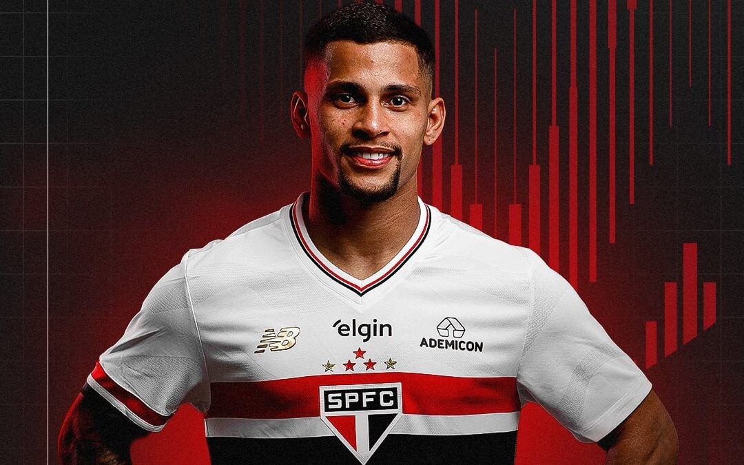 Maílton chegou como reforço para lateral-direita (Foto: Divulgação/ São Paulo FC)