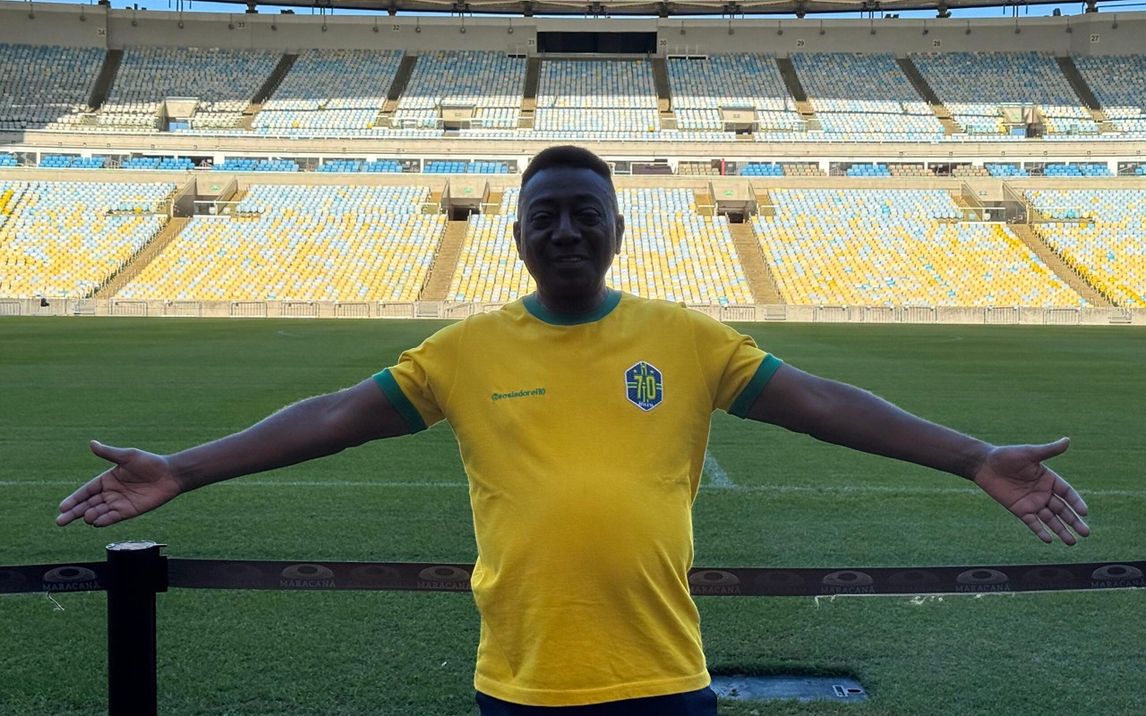 Nicanor Ribeiro, o Sósia do Pelé, será atração no Maracanã. (Foto: Reprodução)
