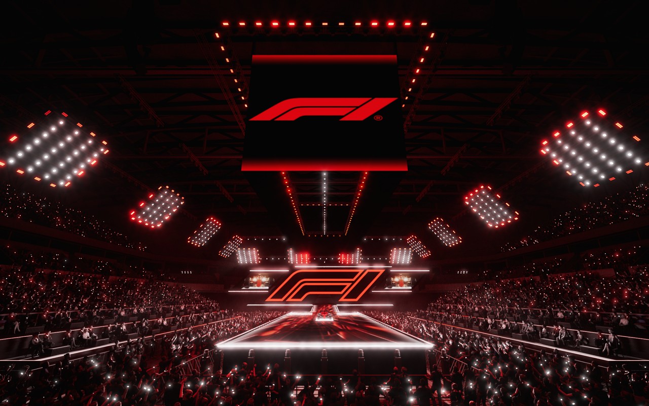 Evento de lançamento da temporada de 2025 da F1 foi realizado na Arena The O2 (Foto: reprodução/F1)
