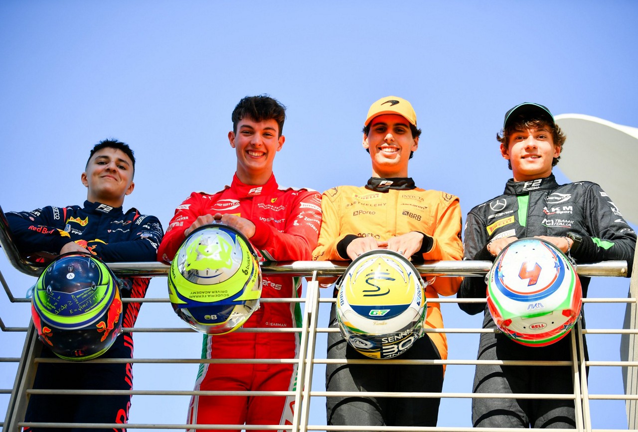 Hadjar, Bearman, Bortoleto e Antonelli representam o futuro da F1