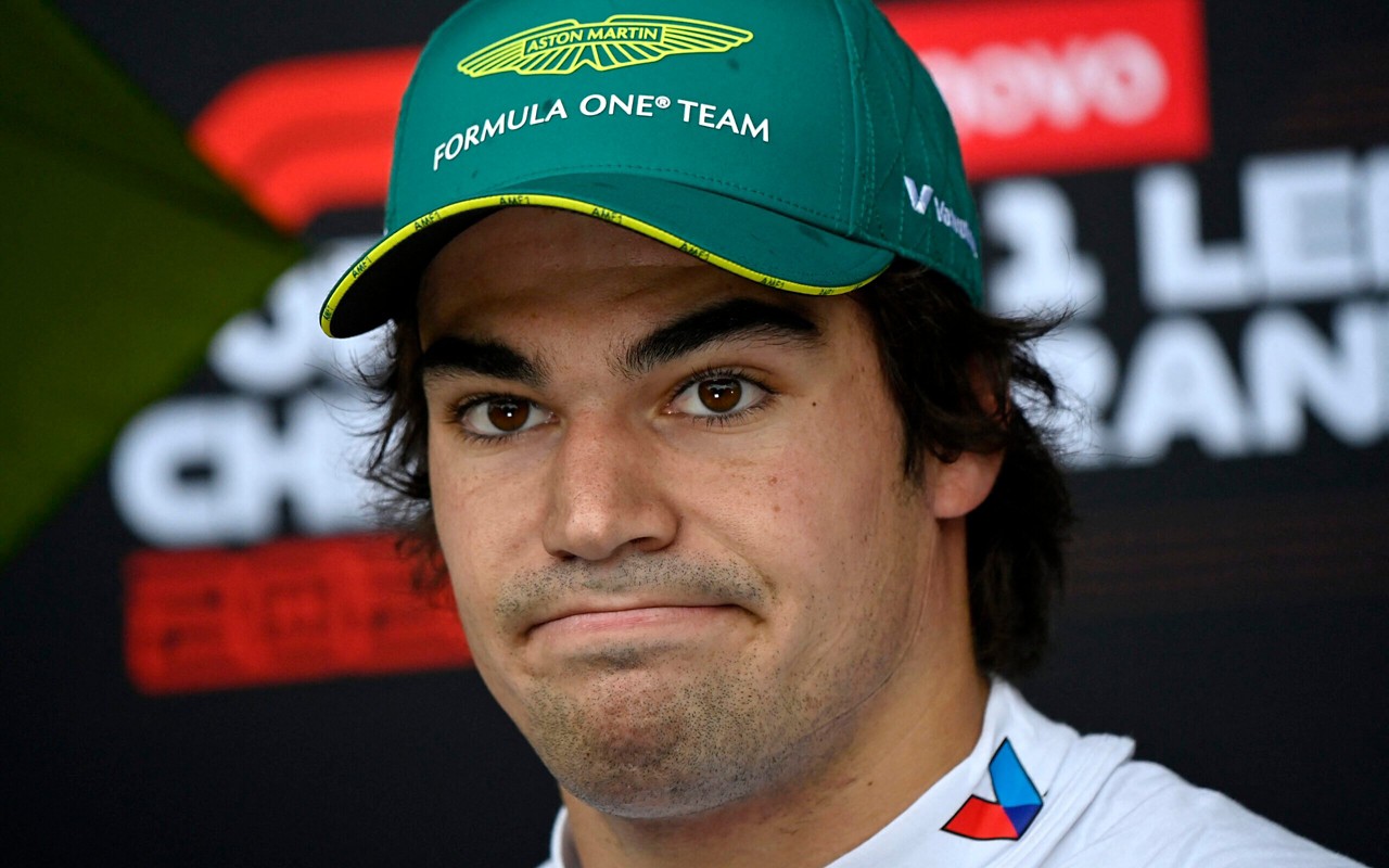 Lance Stroll liderou o treino livre do GP da China na F1 2024 (Foto: Pedro Pardo / AFP)