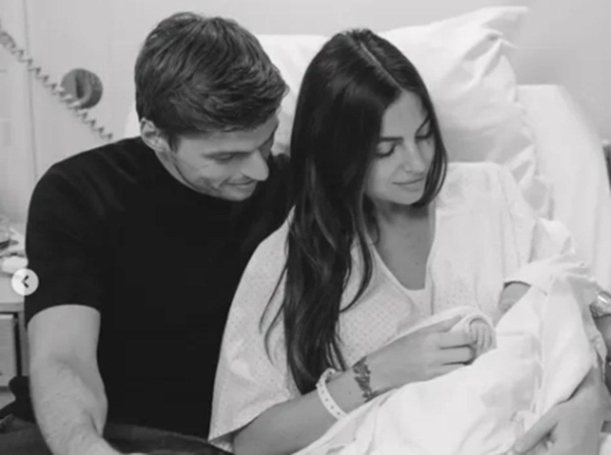 Verstappen, Kelly e a pequena Lily
