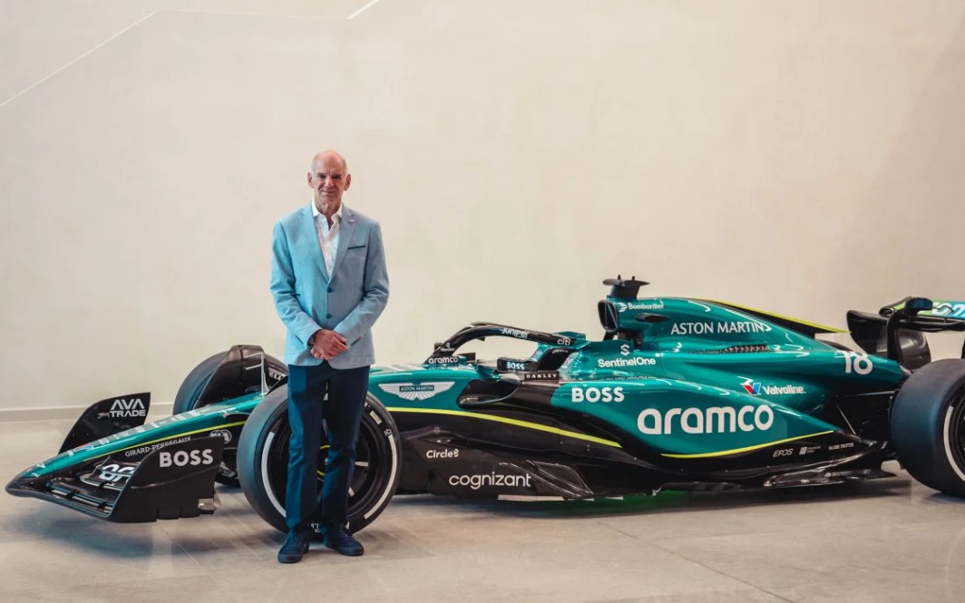 Adrian Newey foi anunciado pela Aston Martin em 2024 (Foto: Reprodução/Aston Martin)