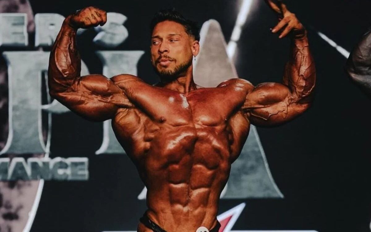 Ramon Dino ficou em quarto lugar no Mr. Olympia 2024 (Foto: Reprodução/Gilco Produções)