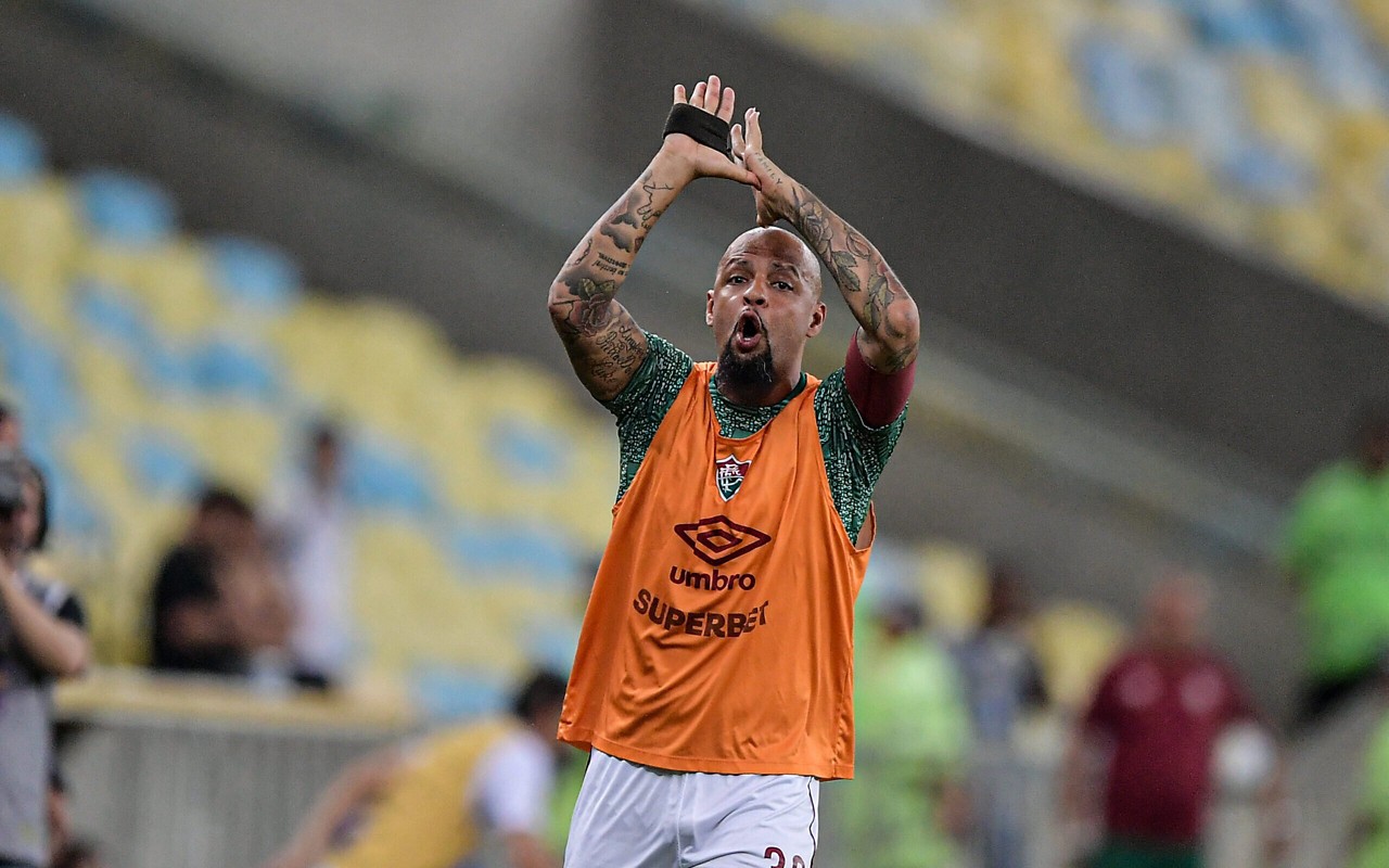 Felipe Melo, ex-jogaor do Fluminense (Foto: Thiago Ribeiro/AGIF)
