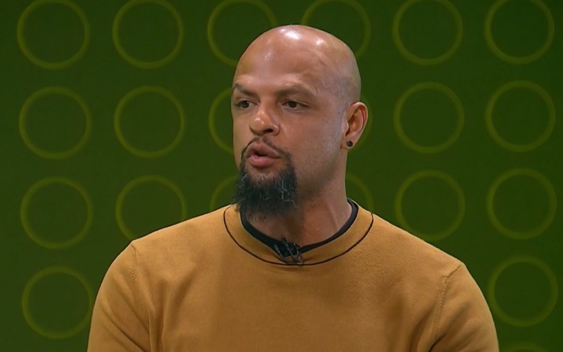 Felipe Melo comparou lateral do Flamengo com o do Chelsea (Foto: Reprodução)