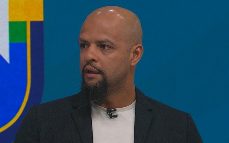 Felipe Melo no programa "Seleção" (Foto: Reprodução)
