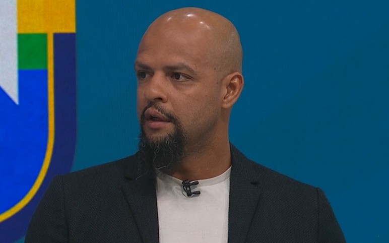 Felipe Melo durante Seleçao Sportv (Foto: Reprodução/Sportv)