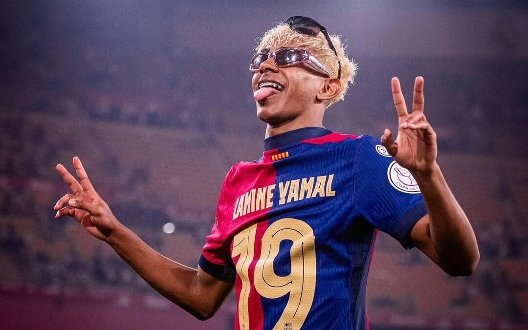 Lamine Yamal é protagonista no time do Barcelona (Foto: Reprodução/Lamine Yamal)