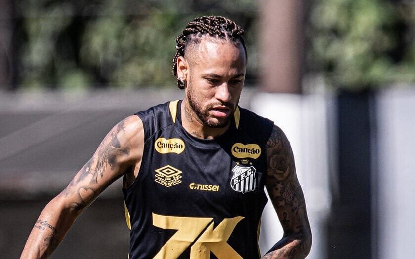 Neymar tem contrato com o Santos até dia 30 de junho (Foto: Raul Baretta/ Santos FC)