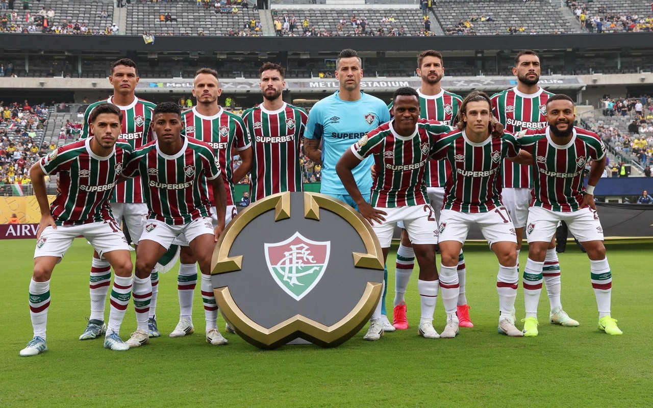 Fluminense ficou no empate com o Borussia (Foto: Lucas Merçon/ FFC)