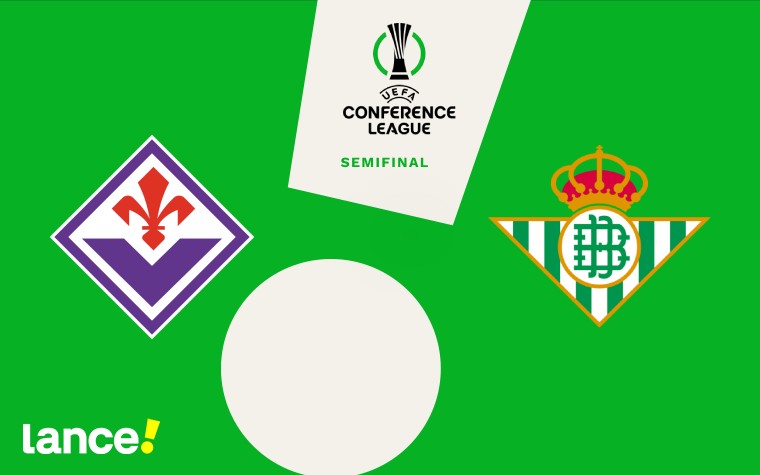 Fiorentina x Real Betis pela semifinal da Conference League (Arte: Lance!)