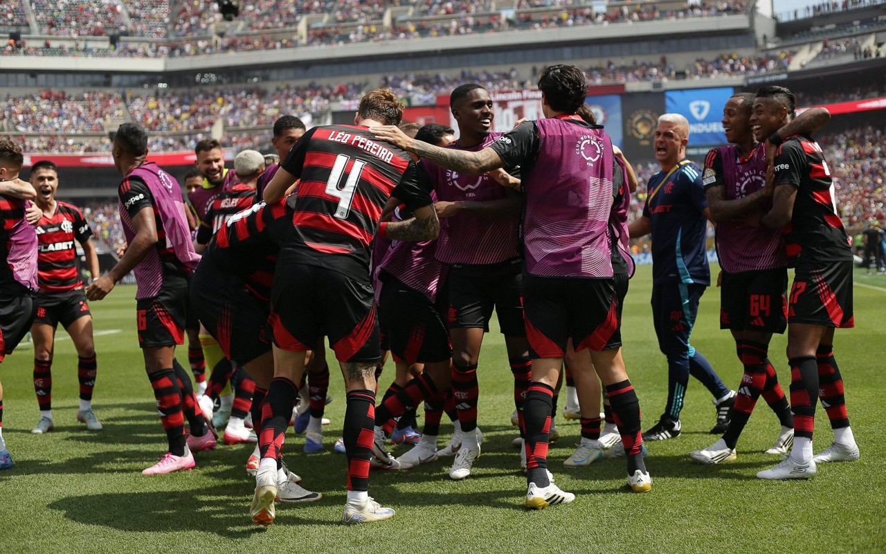 Flamengo venceu o Chelsea no Mundial (Foto: Gilvan de Souza/Flamengo)