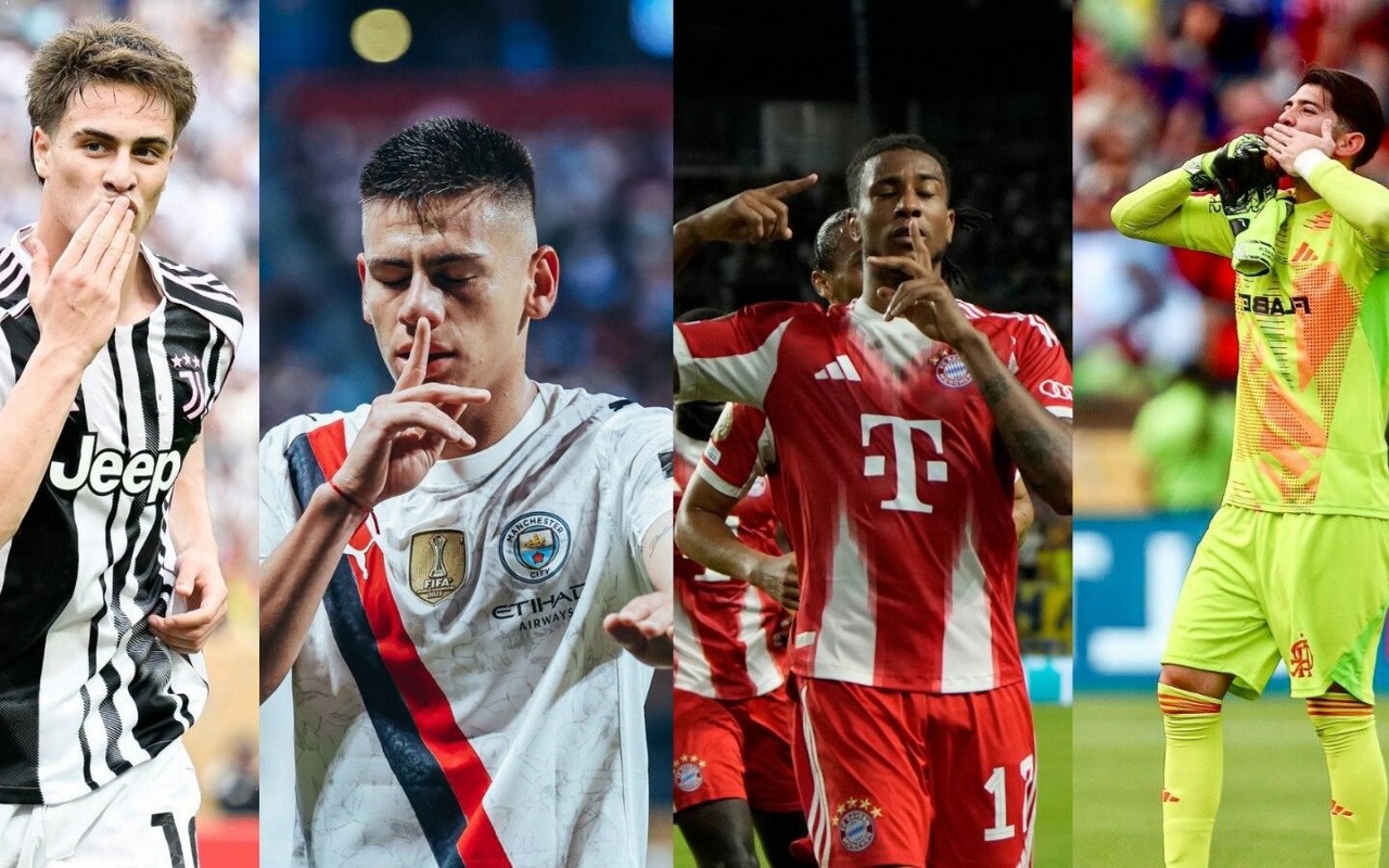 Jogadores dos clubes classificados para as oitavas do Mundial