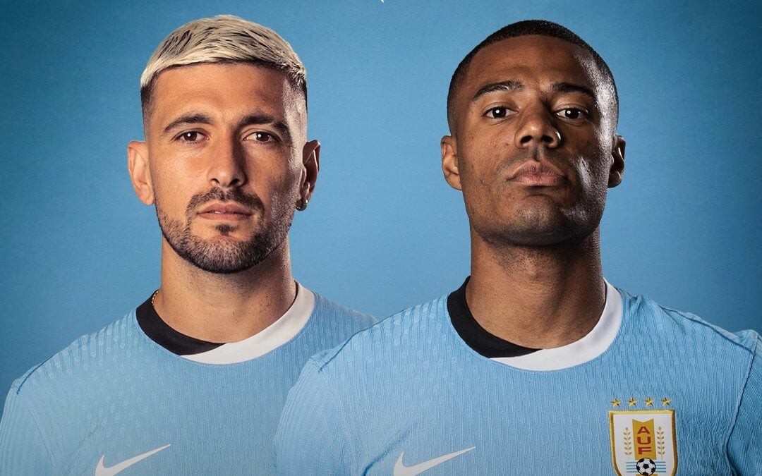 Giorgian de Arrascaeta e Nico de la Cruz, do Flamengo, são cortados da seleção do Uruguai (Foto: Reprodução)