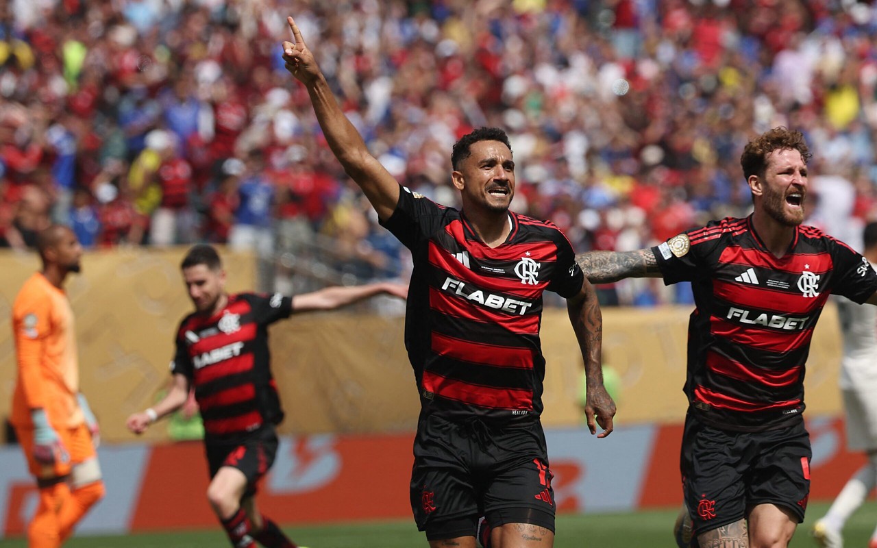 Flamengo venceu o Chelsea por 3 a 1 no Mundial de Clubes (Foto: FRANCK FIFE/AFP)