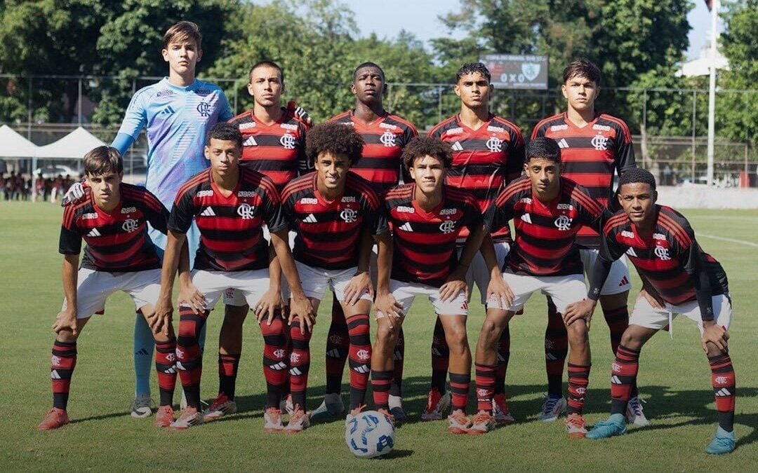 Flamengo se classifica na Copa do Brasil Sub-17 (Foto: Divulgação/Flamengo)