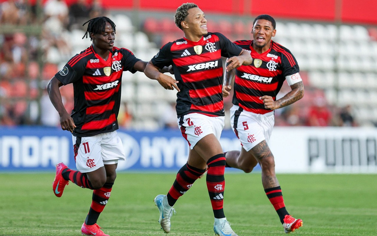 Flamengo 6 x 1 Olimpia, pela Libertadores sub-20 (foto: Conmebol)