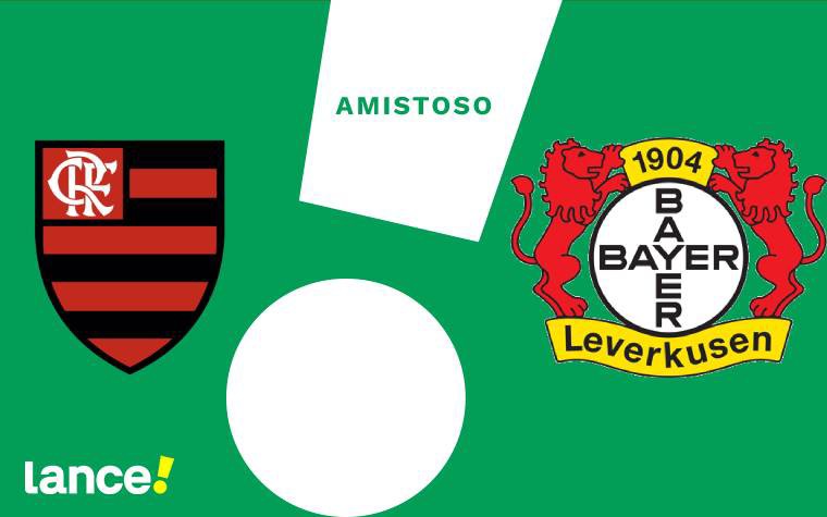 Flamengo sub-20 x Bayer Leverkusen: amistoso internacional (Foto: Arte/Lance!)