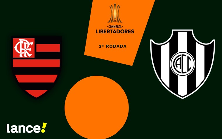 Flamengo e Central Córdoba se enfrentam no Maracanã (Foto: Arte/Lance!)
