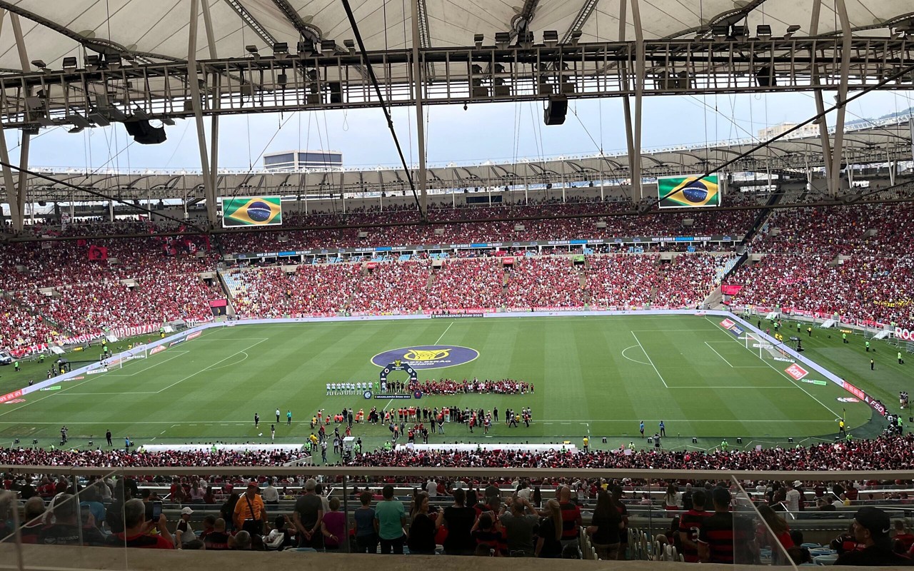 Torcida do Flamengo no Maracanã (Foto: Isabelle Favieri / Lance!)