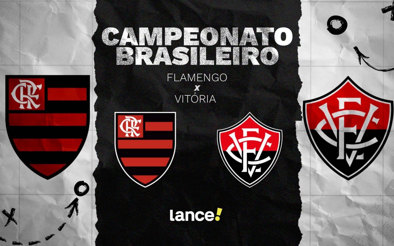 Flamengo e Vitória se enfrentam no Maracanã (Foto: Arte/Lance!)