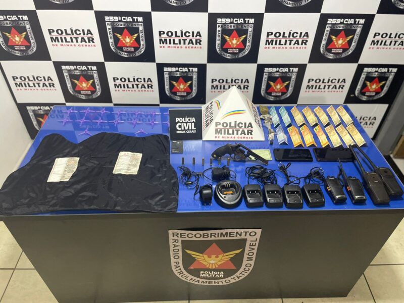 Foragido é preso com armas, drogas e documento falso em Buritizeiro