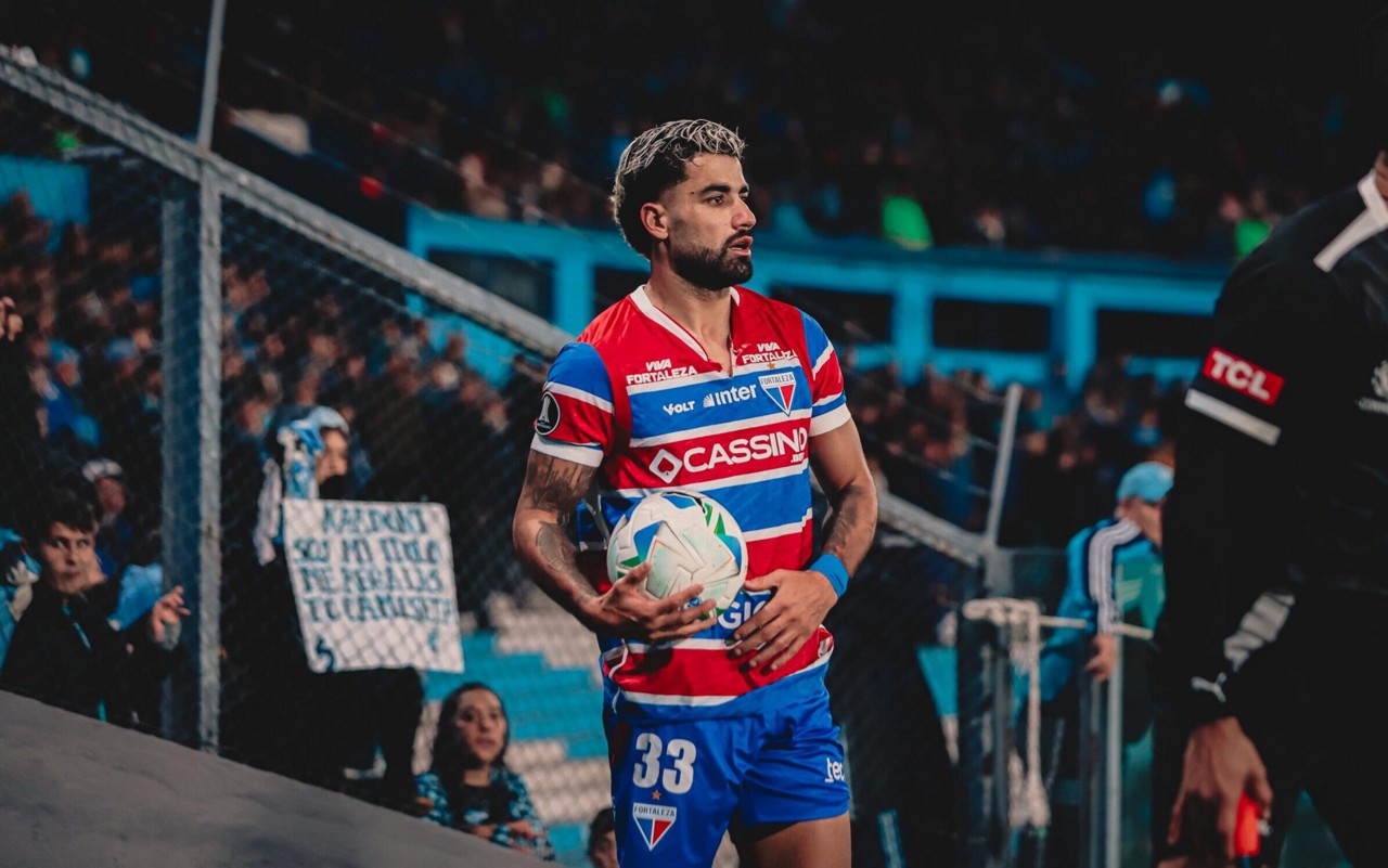Partida entre Racing e Fortaleza, pela Copa Libertadores (Foto: Matheus Amorim/Fortaleza EC)