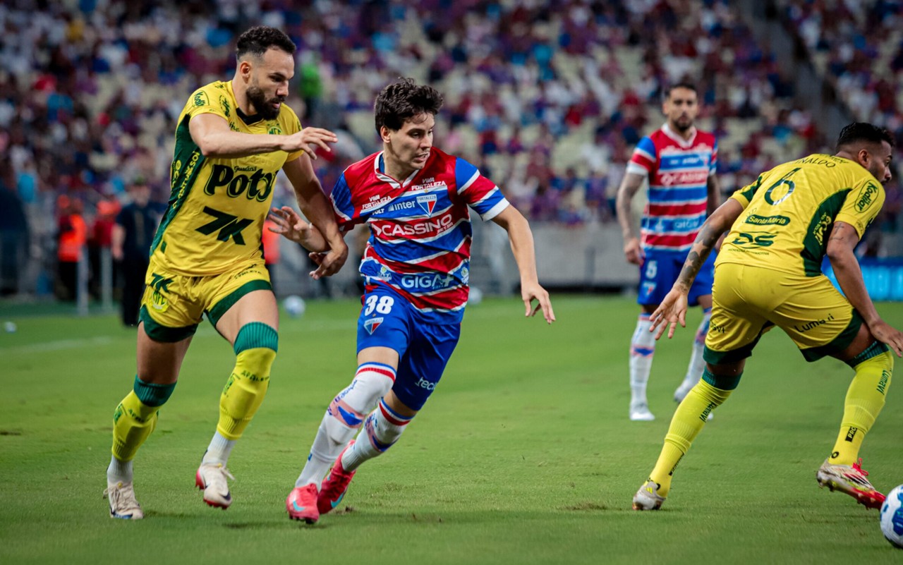 Partida entre Fortaleza e Mirassol, pelo Brasileirão (Foto: Mateus Lotif/Fortaleza EC)