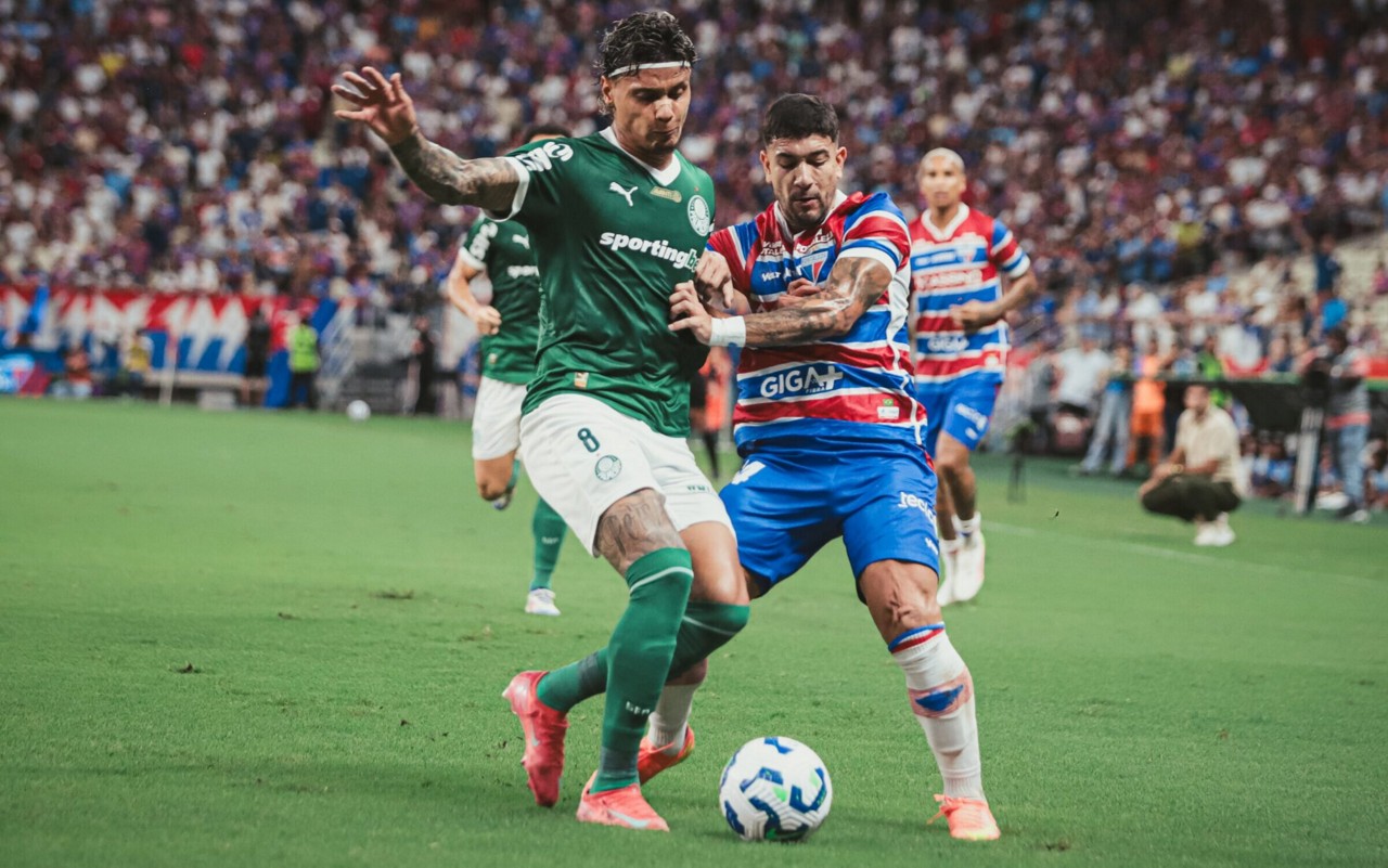 Fortaleza recebeu o Palmeiras em seu jogo mais recente como mandante (Foto: Mateus Lotif/Fortaleza EC)