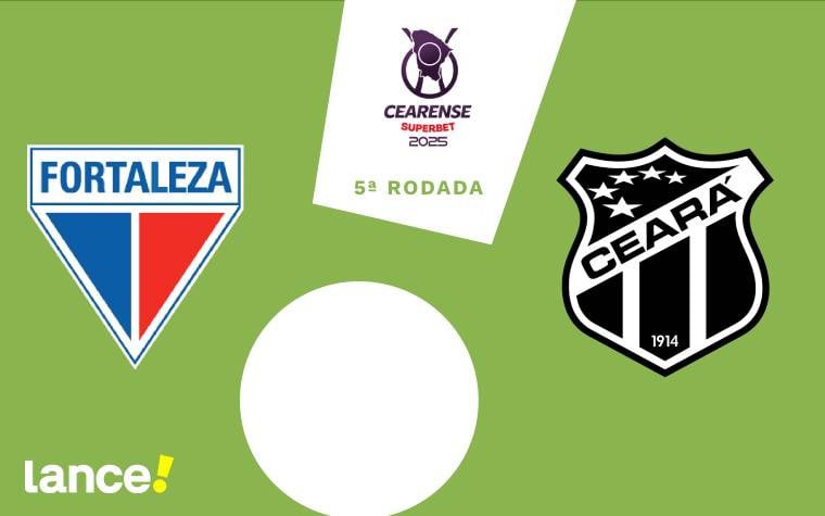 Fortaleza e Ceará se enfrentam pelo Campeonato Cearense (Arte: Lance!)