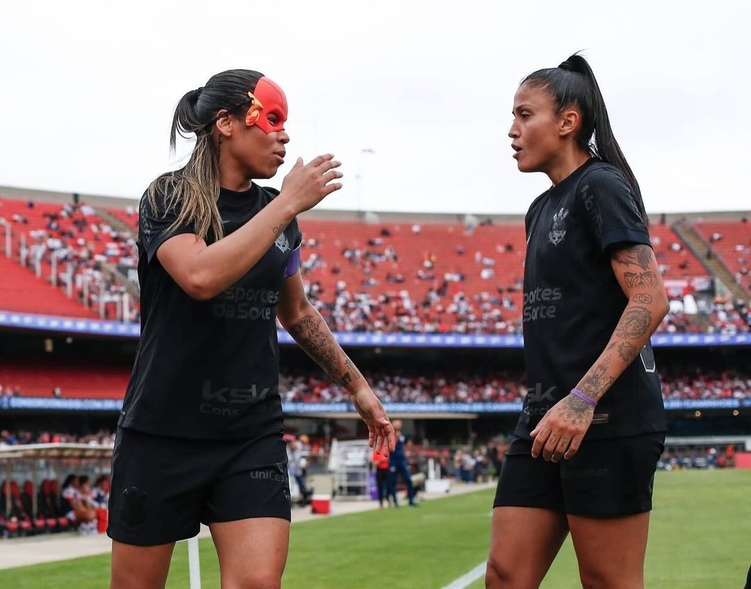 Corinthians venceu o São Paulo por 3 a 1 no primeiro jogo da final do Brasileiro Feminino