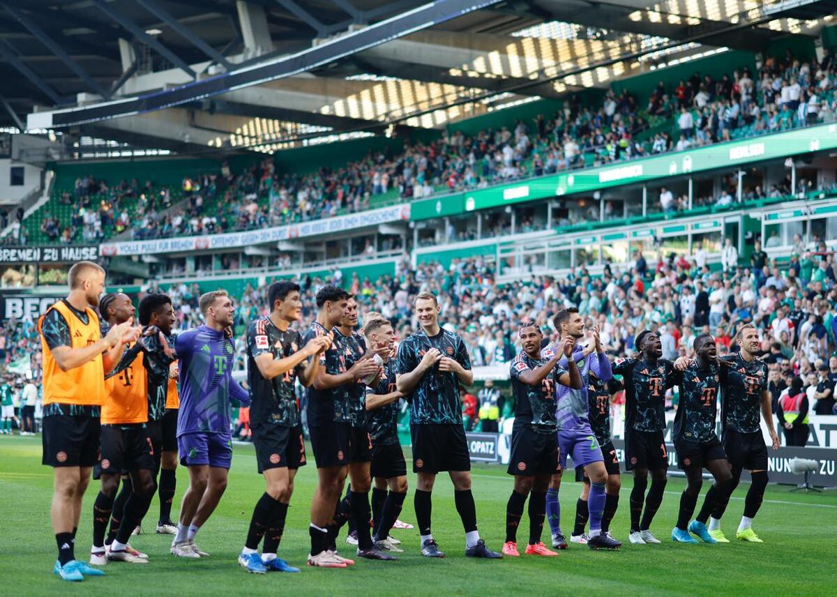 Com show de Olise, Bayern goleou o Werder Bremen fora de casa