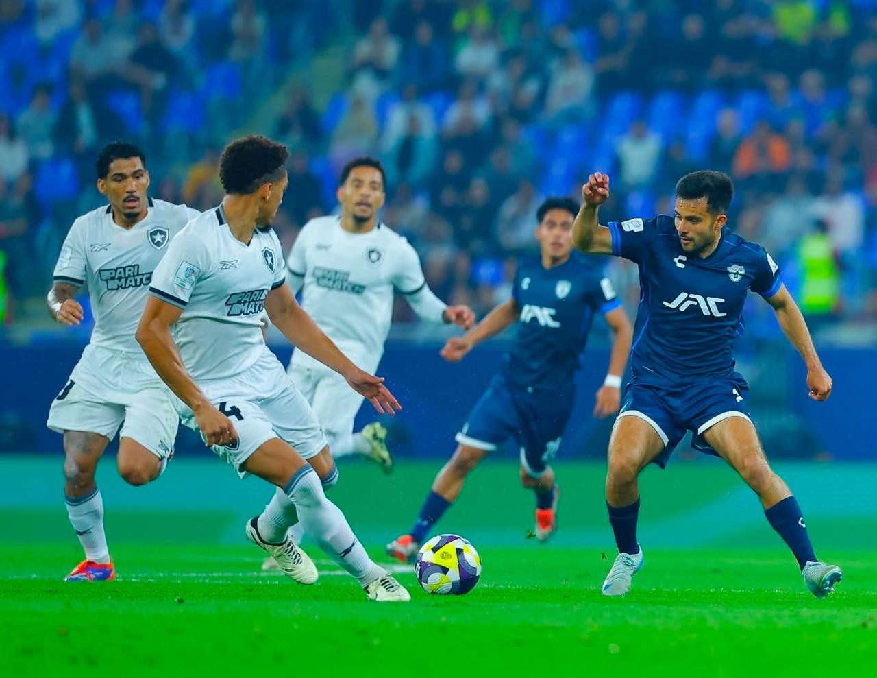 Pachuca definiu a partida contra o Botafogo no segundo tempo
