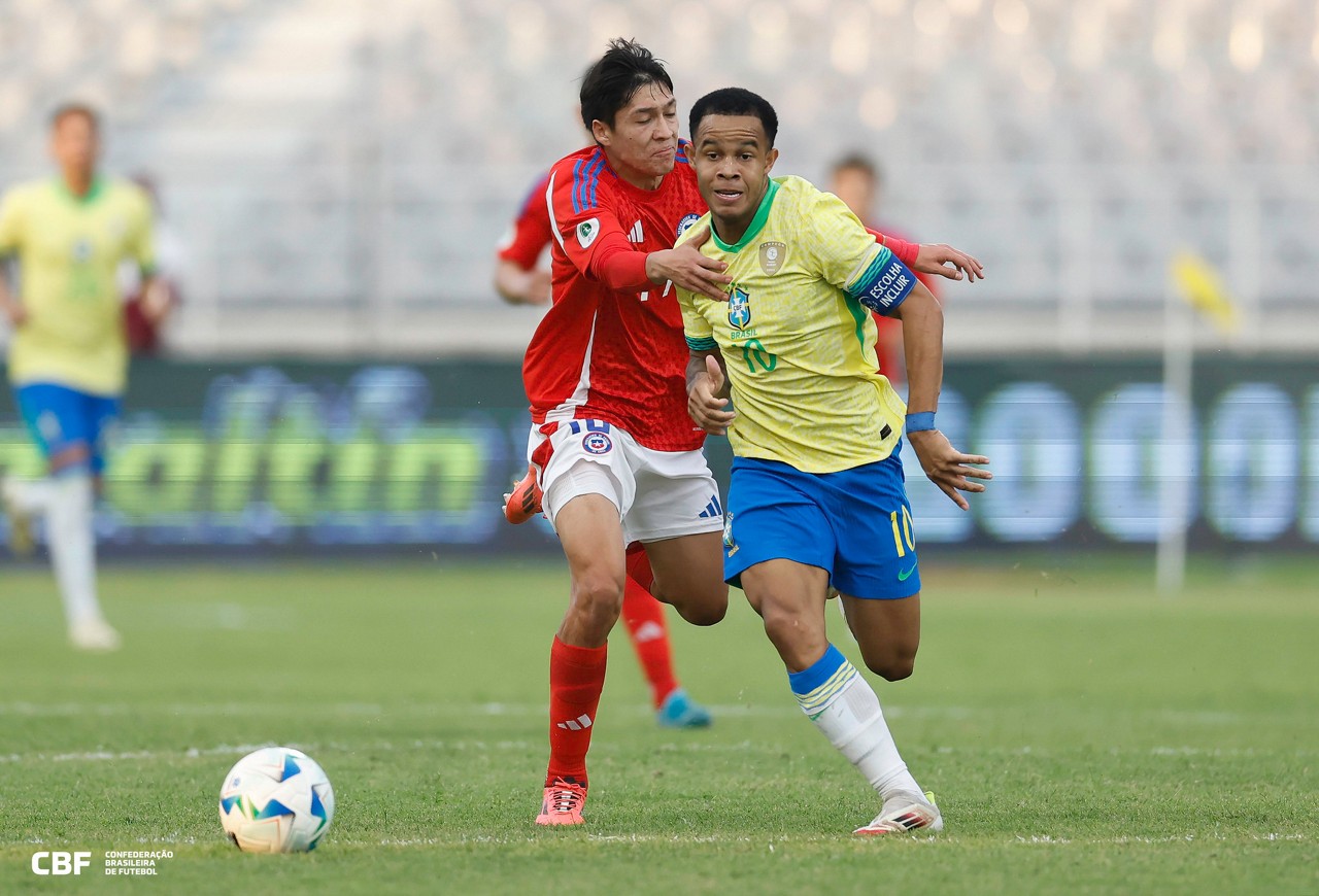 Brasil vence Chile no Sul-Americano sub-20