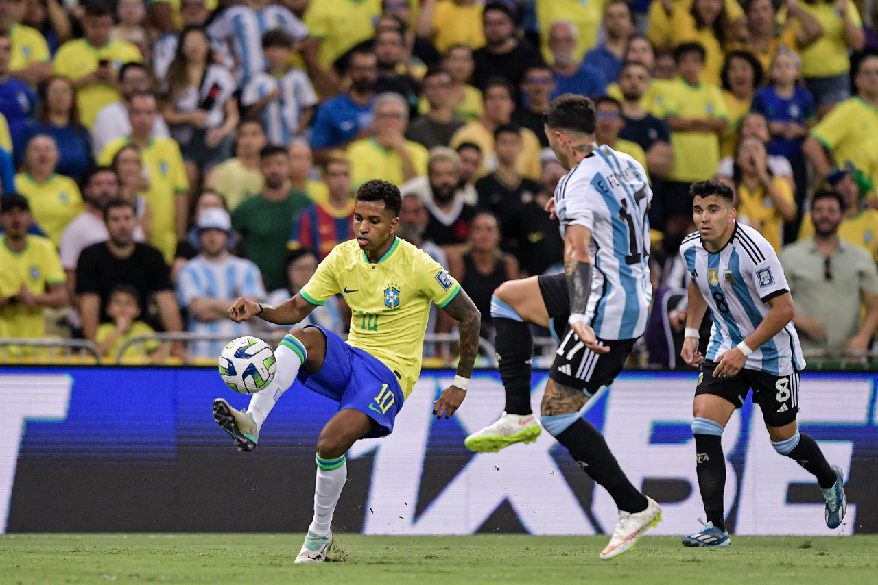 Argentina venceu o Brasil em novembro de 2023 no último encontro entre os rivais