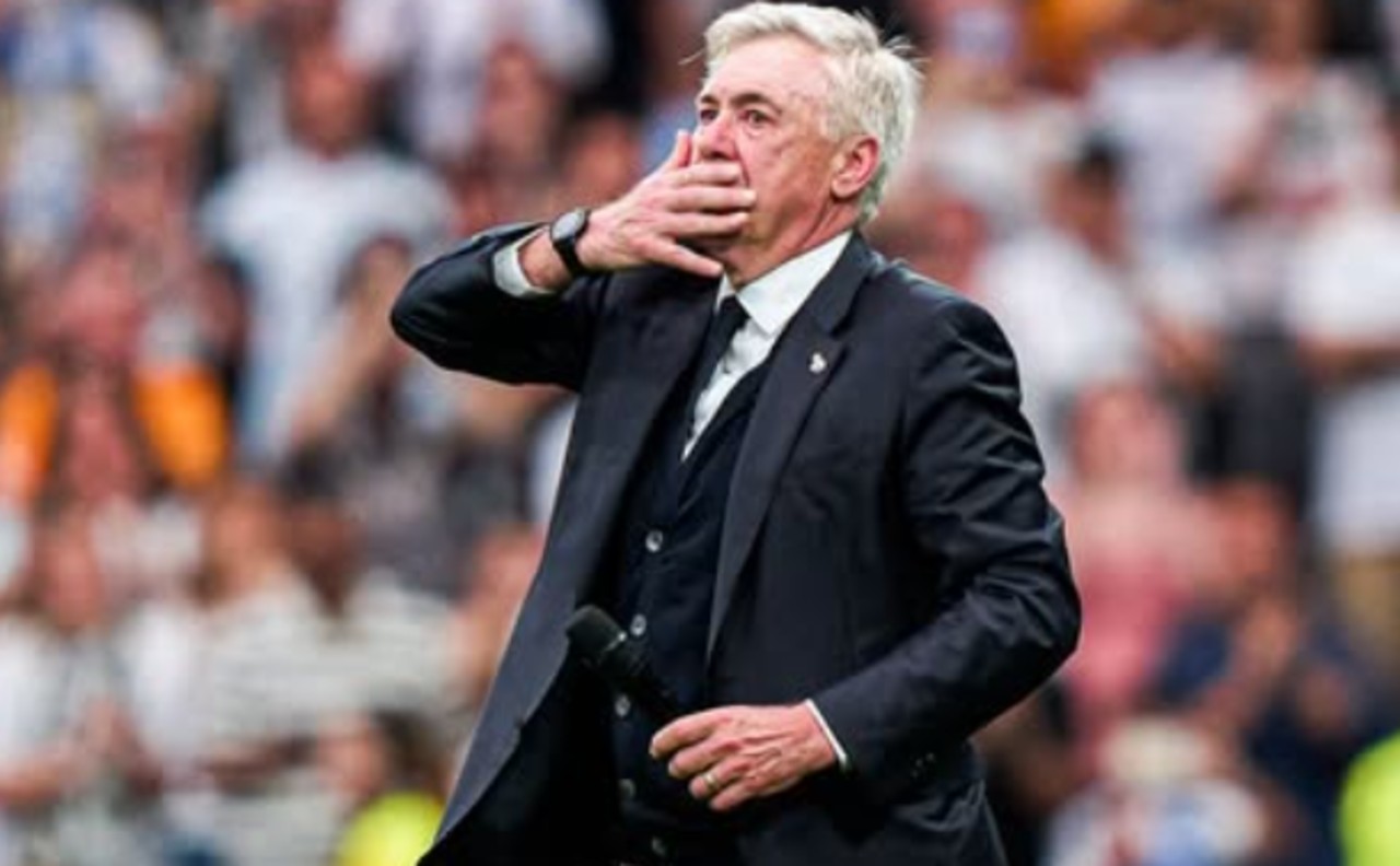 Carlo Ancelotti se despediu do Real Madrid e ficou bastante emocionado