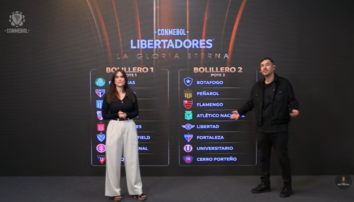 Sorteio da Copa Libertadores foi feito pela Conmebol nesta segunda-feira (02/06)