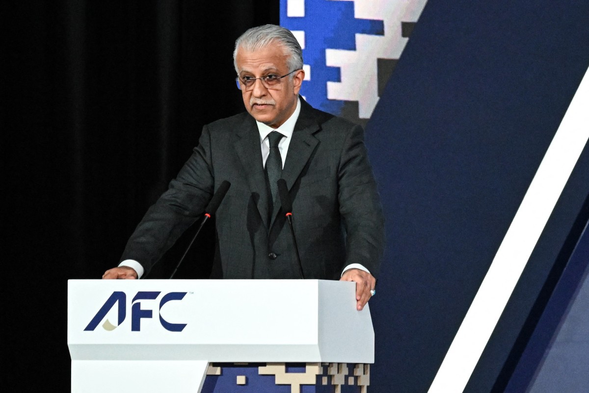 Sheikh Salman bin Ibrahim al-Khalifa, presidente da Confederação Asiática de Futebol (AFC)