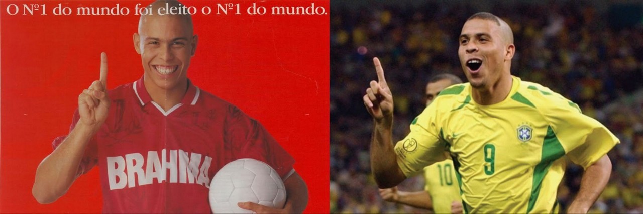Ronaldo foi o número 1 do mundo nos anos 1990