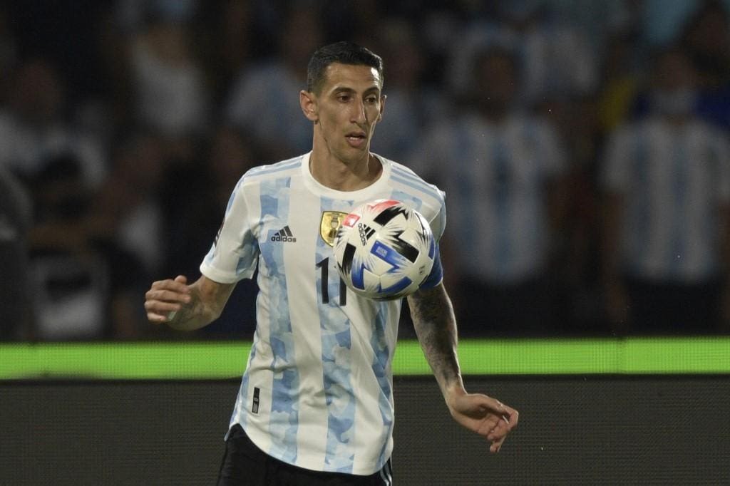 Di María conquistou a Copa do Mundo e duas Copas América pela Argentina
