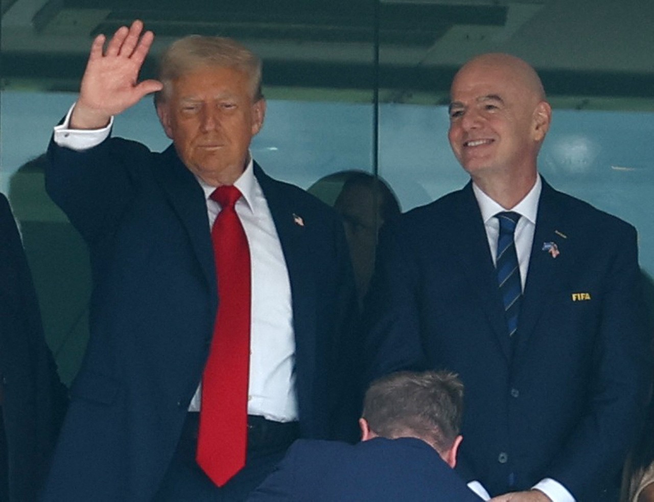 Em meio a crescentes limitações ao fluxo de estrangeiros imposto pelo presidente Donald Trump, Gianni Infantino adotou um tom conciliatório