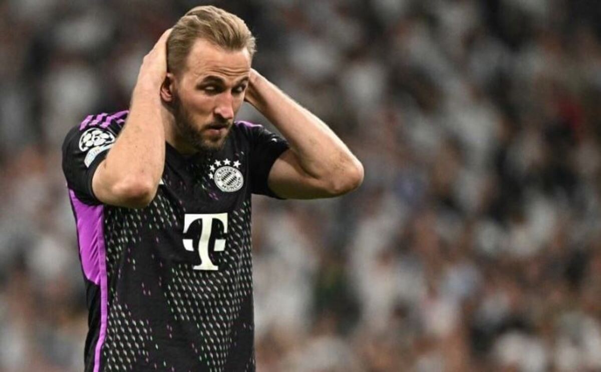 Harry Kane foi suspenso na partida contra o Mainz