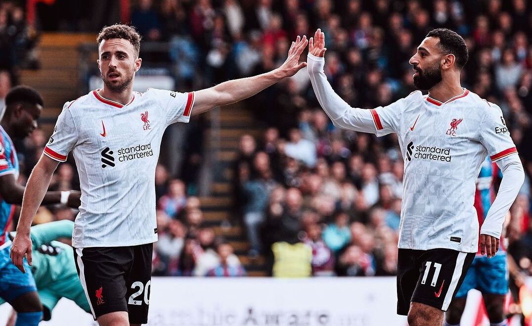 Liverpool de Salah e cia bateu o Crystal Palace neste sábado (5) pela Premier League