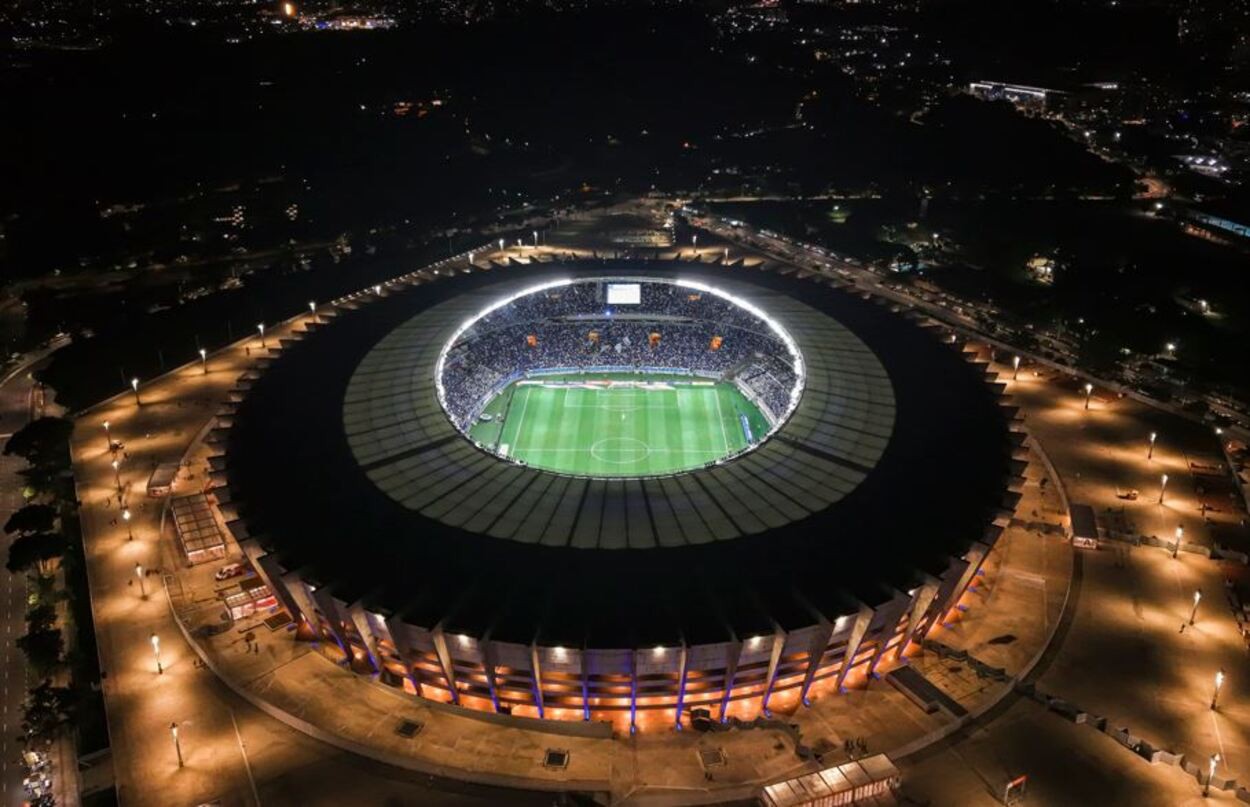 Estádio tem capacidade para cerca de 62 mil torcedores