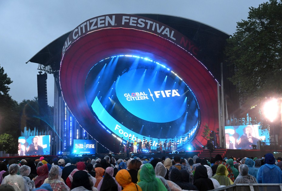 A Fifa revelou as cidades-sede no evento Global Citizen Festival, no Central Park, em Nova York