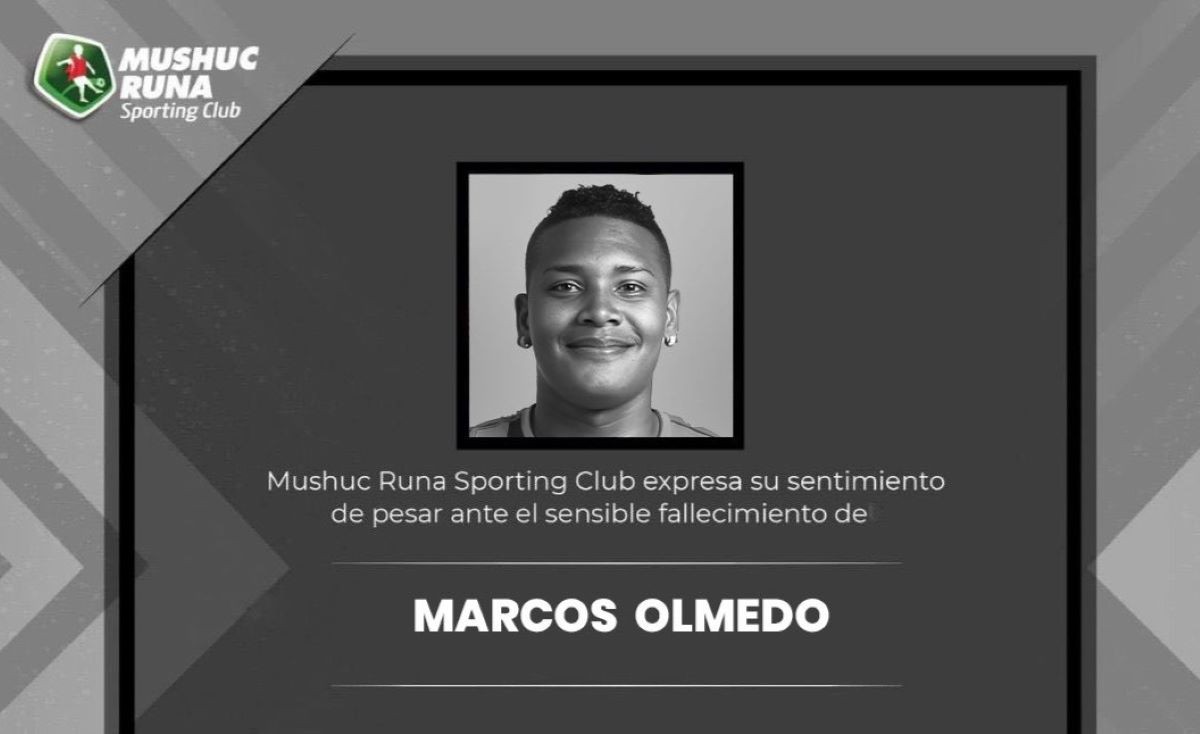 Marcos Olmedo estava no Mushuc Runa desde junho e disputou quatro partidas pelo clube equatoriano 